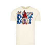 Vintage Arctic All American boy with gnome Vintage Tee - HowdyJamesFarm