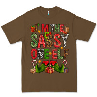 Cacao I'm the sassy on the elf Premium Tee - NancyCooperArtShop