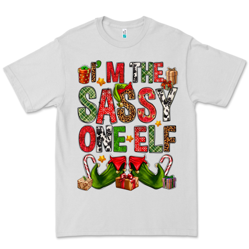I'm The Sassy On The Elf Premium Tee by NancyCooperArtShop | Teevron
