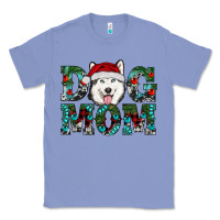 Colony Blue Christmas Dog Mom Husky Classic Tee - RanaPortraitStore