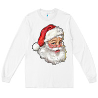 White santa Long Sleeve Tee - RanaPortraitStore