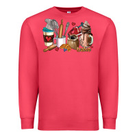 Cardinal bakery coffee cups Premium Sweatshirt - AdoDesignShop