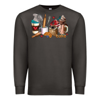 Smoke bakery coffee cups Premium Sweatshirt - AdoDesignShop