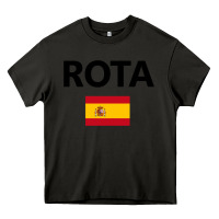 Asphalt rota spain spanish flag city vacation travel gift pullover hoodie Heavy Core Tee - maiPhamDesign