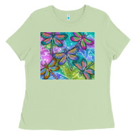 Matcha dragonflies Ladies Tee - TumblerDesignByShophia
