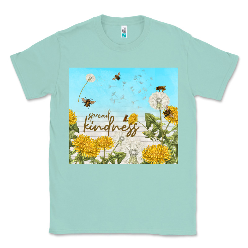 Spread Kindness With Dandelions Classic Tee by TumblerDesignByShophia | Teevron
