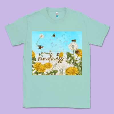Spread Kindness With Dandelions Classic Tee Designed By Tumblerdesignbyshophia