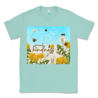 Seafoam spread kindness with dandelions Classic Tee - TumblerDesignByShophia