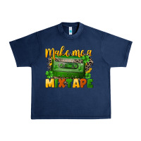 Navy Make me a mixtape St. Patrick's Day Urban Heavy Tee - CowGirlArtShop