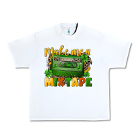 White Make me a mixtape St. Patrick's Day Urban Heavy Tee - CowGirlArtShop
