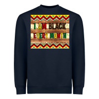 Navy i am black every month Heavyweight Sweatshirt - Artiststas