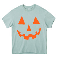 Arona Halloween Pumpkin Face Gift Creepy Spooky Horror Heavy Core Tee - maiPhamDesign