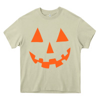 Mossy Halloween Pumpkin Face Gift Creepy Spooky Horror Heavy Core Tee - maiPhamDesign