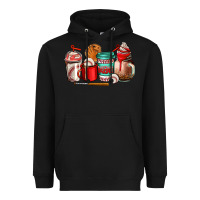 Black baseball coffee cup Heavyweight Hoodie - AdoDesignShop