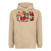 Mushroom baseball coffee cup Heavyweight Hoodie - AdoDesignShop