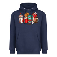 Navy baseball coffee cup Heavyweight Hoodie - AdoDesignShop