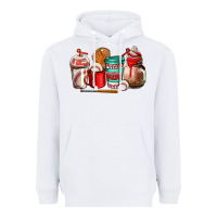 White baseball coffee cup Heavyweight Hoodie - AdoDesignShop