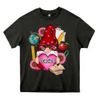 Asphalt valentines day teacher gnome Heavy Core Tee - RanaPortraitStore