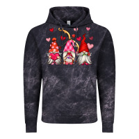 Cloud Black valentine's day gnomes Vintage Hoodie - OliviaCreatesArt