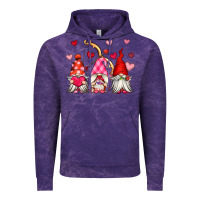 Cloud Purple valentine's day gnomes Vintage Hoodie - OliviaCreatesArt
