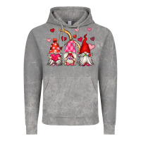 Cloud Rock valentine's day gnomes Vintage Hoodie - OliviaCreatesArt