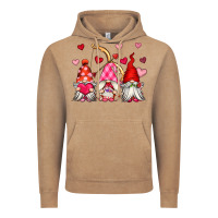 Vintage Coffee valentine's day gnomes Vintage Hoodie - OliviaCreatesArt