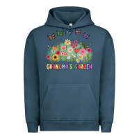 Pigment Midnight Navy grandma garden birth month flower Urban Hoodie - JahusDesignShop