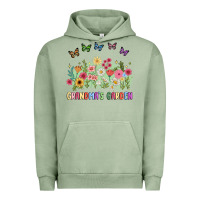Pigment Oil Green grandma garden birth month flower Urban Hoodie - JahusDesignShop