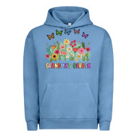 Pigment Pebble Blue grandma garden birth month flower Urban Hoodie - JahusDesignShop