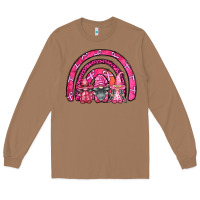 Toasted Coconut breast cancer rainbow gnomes Long Sleeve Tee - FaDigitalArtStudio