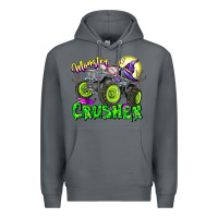 Rock Monster Crusher Premium Hoodie - CowhideDigitalArt