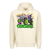 Sandshell Monster Crusher Premium Hoodie - CowhideDigitalArt