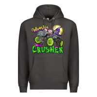 Smoke Monster Crusher Premium Hoodie - CowhideDigitalArt