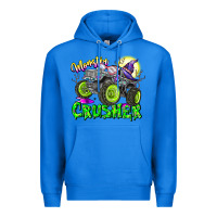 True Royal Monster Crusher Premium Hoodie - CowhideDigitalArt