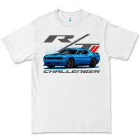 White Blue Challenger RT T-Shirt Premium Tee - maiPhamDesign
