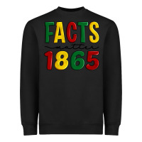 Black facts matter 1865 Heavyweight Sweatshirt - Artiststas