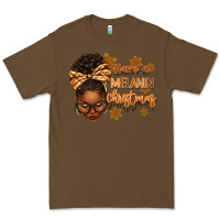 Cacao Have a melanin Christmas afro woman Premium Tee - texasbilliewilder