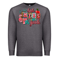 Charcoal Heather little miss 4 th grade Premium Sweatshirt - AdoDesignShop