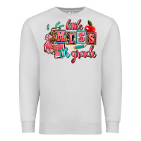 Dove Grey little miss 4 th grade Premium Sweatshirt - AdoDesignShop