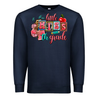 Navy little miss 4 th grade Premium Sweatshirt - AdoDesignShop