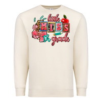 Sandshell little miss 4 th grade Premium Sweatshirt - AdoDesignShop