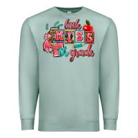 Seafoam little miss 4 th grade Premium Sweatshirt - AdoDesignShop