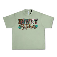 Oil Green Howdy bitches mother's day Urban Heavy Tee - HowdyJamesFarm
