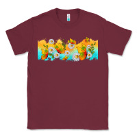 Burgundy butterflies summer Classic Tee - TumblerDesignByShophia