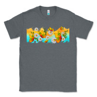 Charcoal Heather butterflies summer Classic Tee - TumblerDesignByShophia