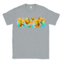 Heather Grey butterflies summer Classic Tee - TumblerDesignByShophia