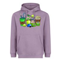 Lavender tennis coffee cups Heavyweight Hoodie - AdoDesignShop