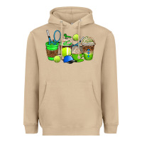Mushroom tennis coffee cups Heavyweight Hoodie - AdoDesignShop