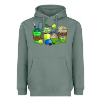 Sage tennis coffee cups Heavyweight Hoodie - AdoDesignShop