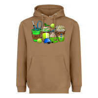 Toasted Coconut tennis coffee cups Heavyweight Hoodie - AdoDesignShop